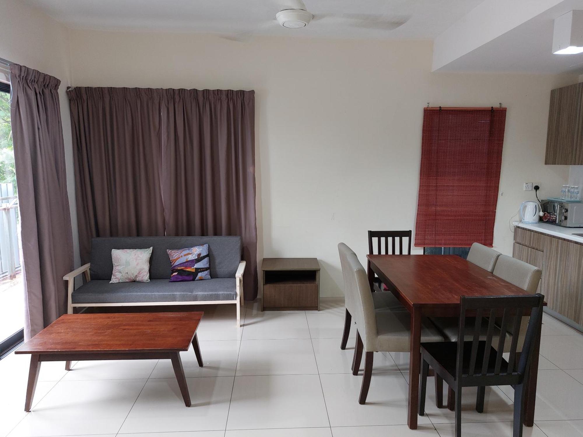 Cozy Swiss Garden Beach Resort Residence Kampung Sungai Karang Exterior photo